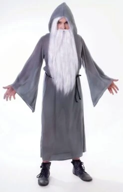 Wizard Cloak Grey