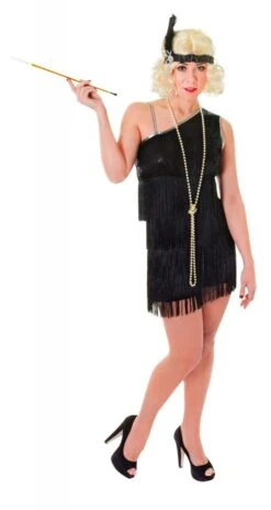 Flapper Dress – Black