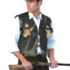 Cowboy Waistcoat Black