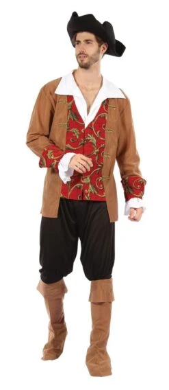 Male Pirate (Red/Brown)