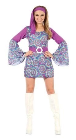 Groovy Psychedelic Hippy Lady