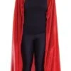 Velvet Red Hooded Cloak – Red