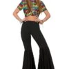 Bell Bottom Trousers (Black)