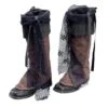 Pirate Boot Tops Brown Distressed