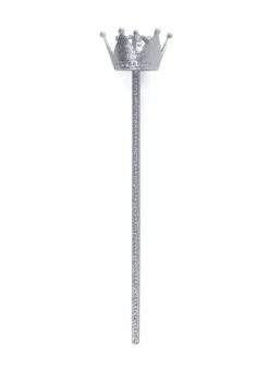 Crown Wand Silver