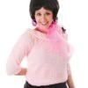 Poodle Scarf 50s Pink