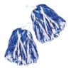 Blue/White Pom Poms