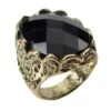 Black Stone Ring