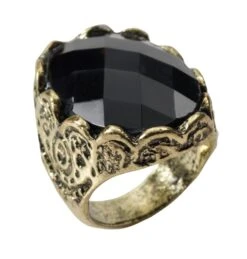 Black Stone Ring