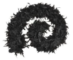 Black Feather Boa