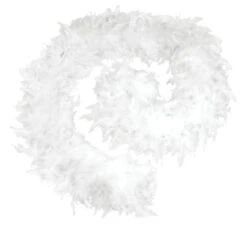 White Feather Boa