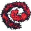 Red/Black Feather Boa