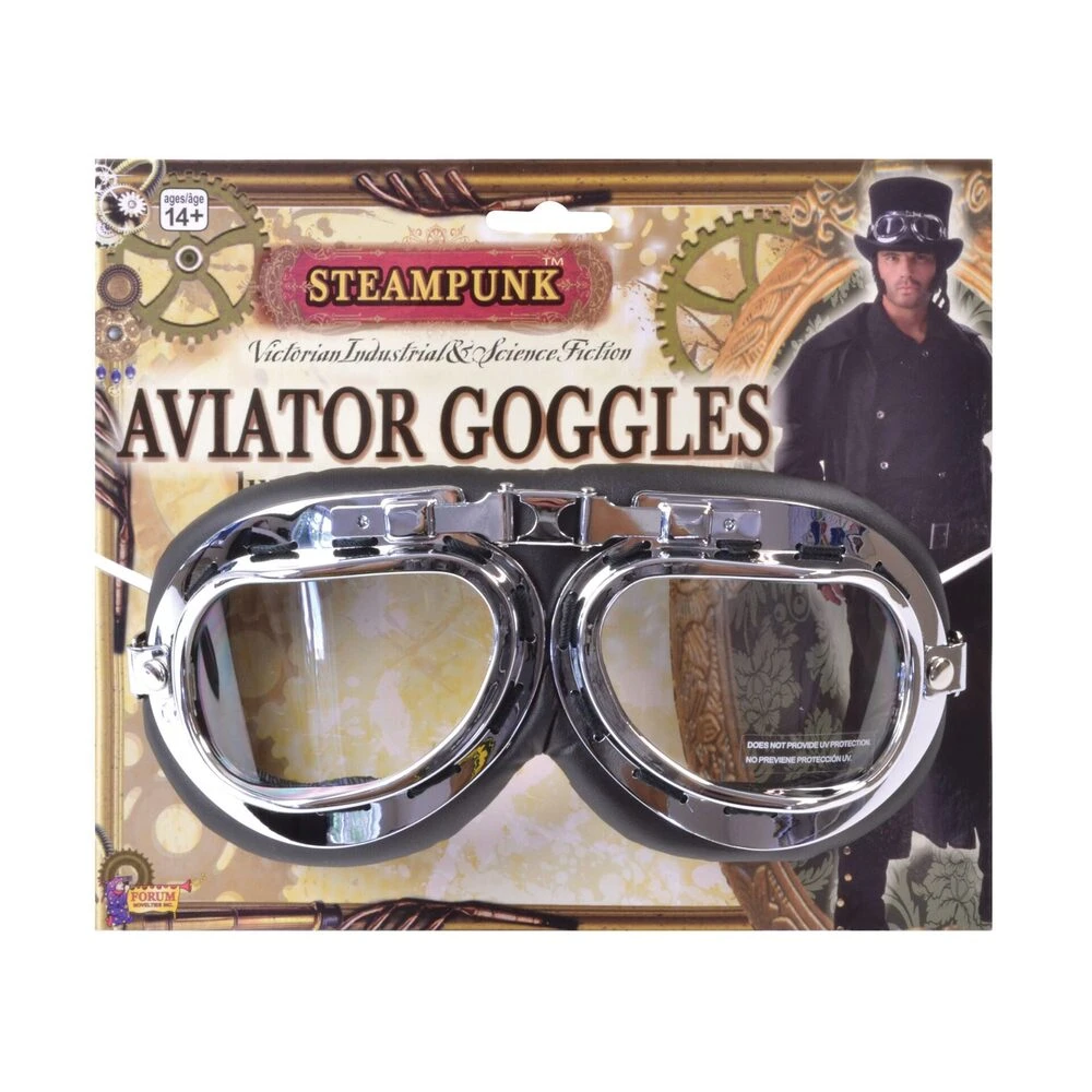 Steampunk Aviator Goggles 1 Steampunk Aviator Goggles