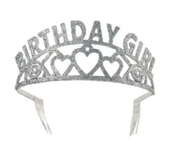 Birthday Girl Glitter Tiara