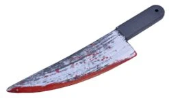 Knife Blood Splattered