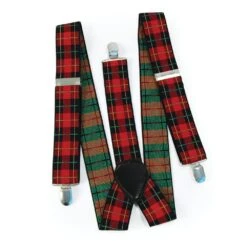 Tartan/Punk Braces