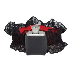 Garter With Hip Flask