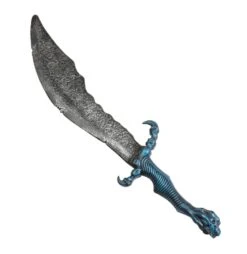 Fantasy Sword With Metallic Blue Handle