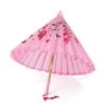 Parasol Silk (Pink) + Wooden Handle