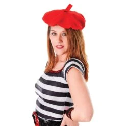 French Beret Red