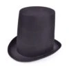 Stovepipe Top Hat Black