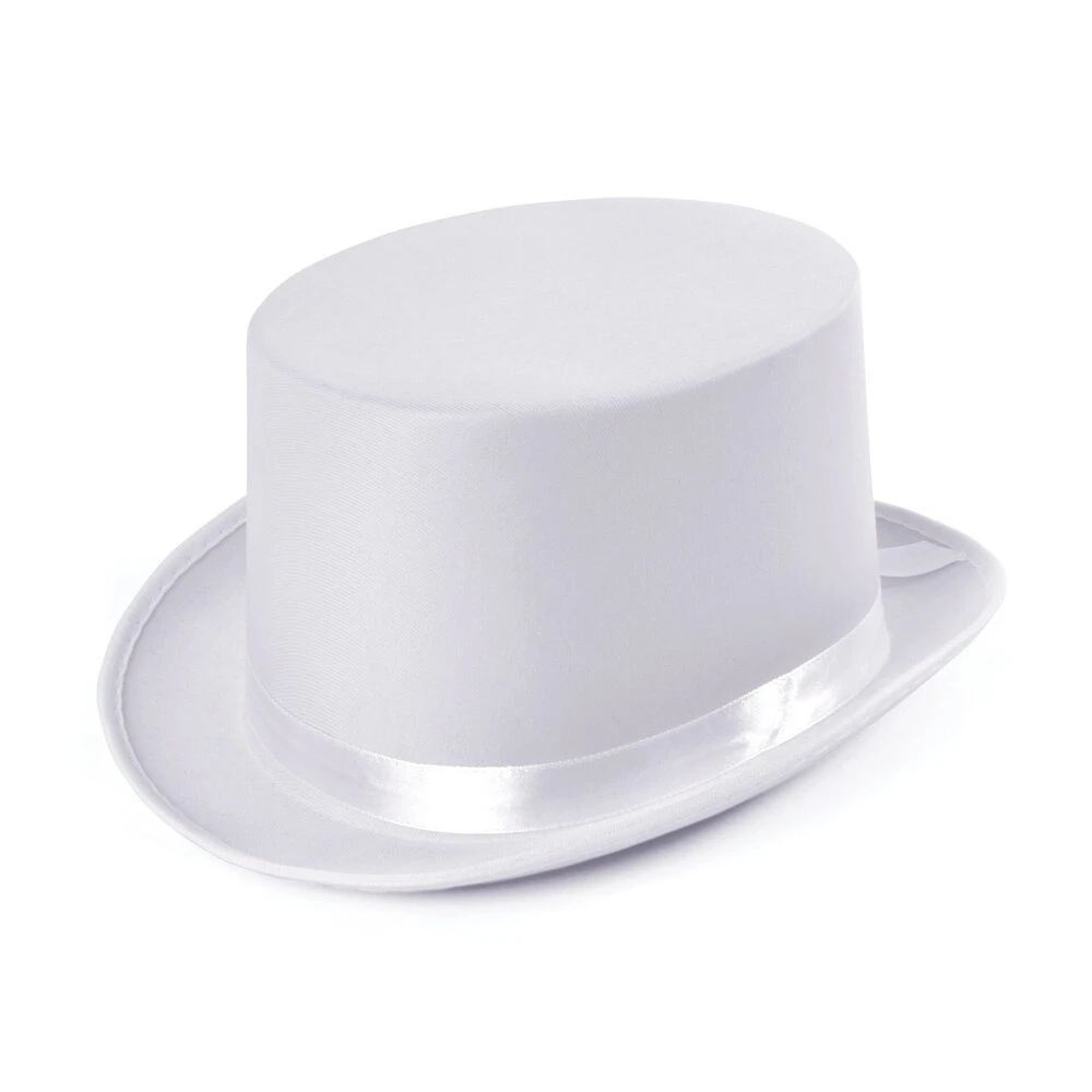 Top Hat White (Satin Look) 1 Top Hat White (Satin Look)