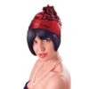 Red Cloche 20s Hat