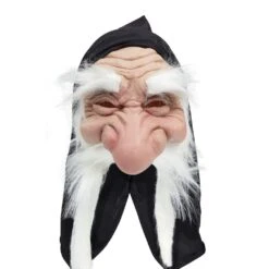Gnome Mask/Hood/Beard White