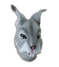 Grey Rabbit Mask