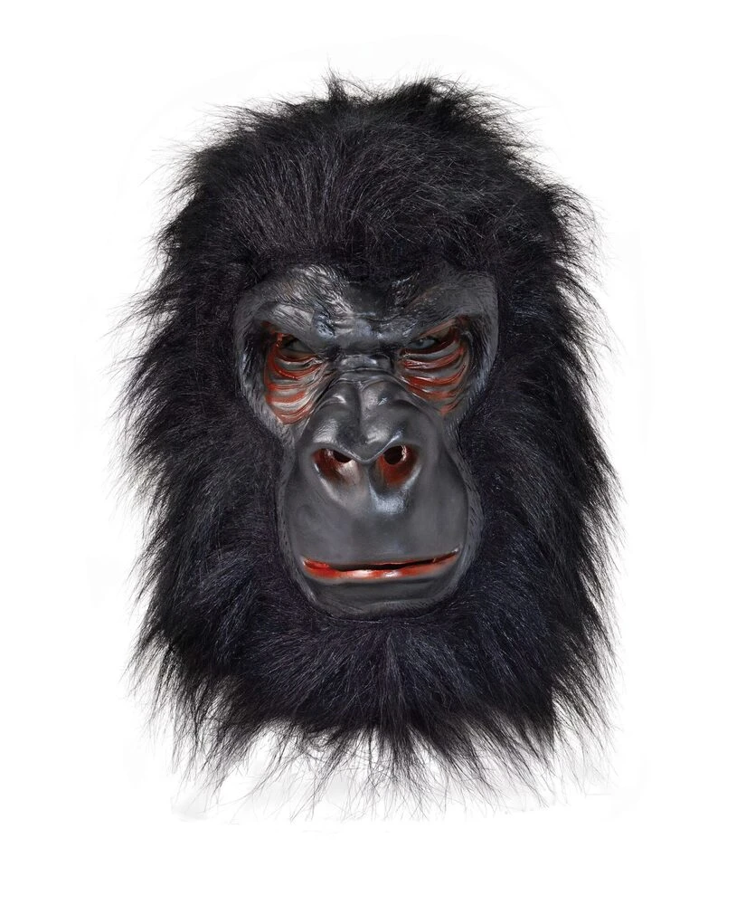 Gorilla (Latex) Mask With Black Hair 1 Gorilla (Latex) Mask With Black Hair