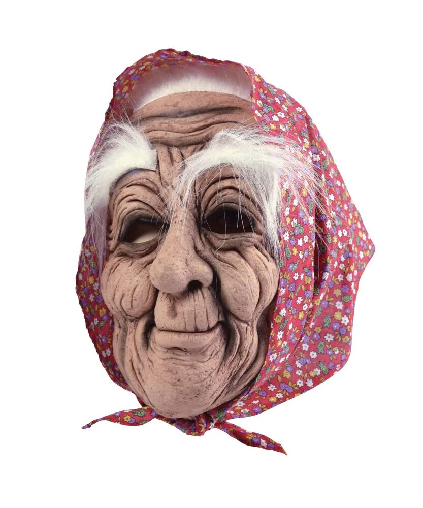 Old Woman + Headscarf Mask 1 Old Woman + Headscarf Mask