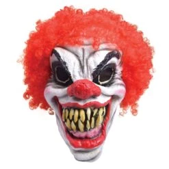 Clown Mask + Hair (Foam)