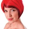 Blended Bob Red/Black Wig
