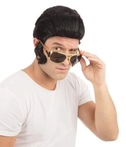 Rock Star Wig (& Sideburns)