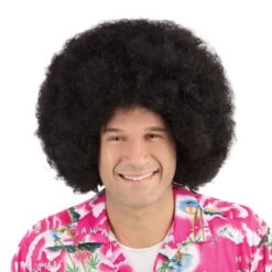 Afro Wig Mega Black