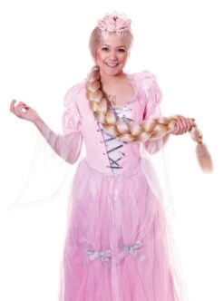 Long Braided Wig Blonde