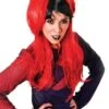 Punk Wig Ladies Red/Black