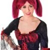 Steampunk Wig (Burgundy)