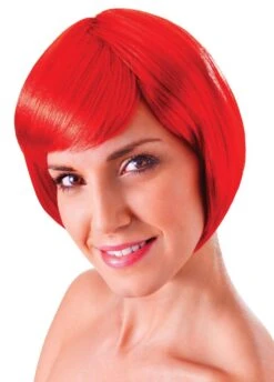 Flirty Flick Wig Red