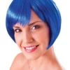 Flirty Flick Wig Blue