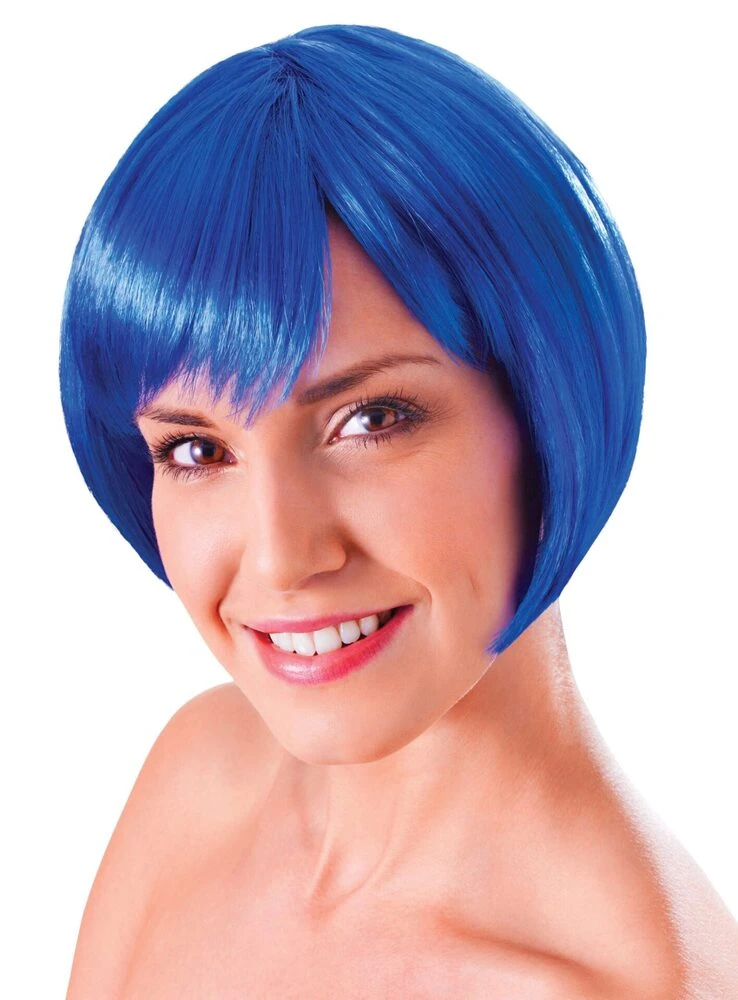 Flirty Flick Wig Blue 1 Flirty Flick Wig Blue