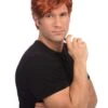 Mens Side Parting Wig (Ginger)