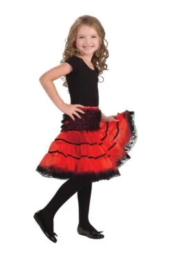 Crinoline Slip (Red/Black)