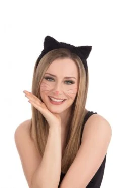 Cat Ears Black Fur