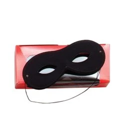 Small Black Rayon Mask