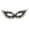 Fiesta Domino Black Mask