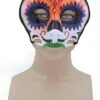 Sugar Skull (Orange Mix) Mask