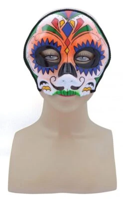 Sugar Skull (Orange Mix) Mask