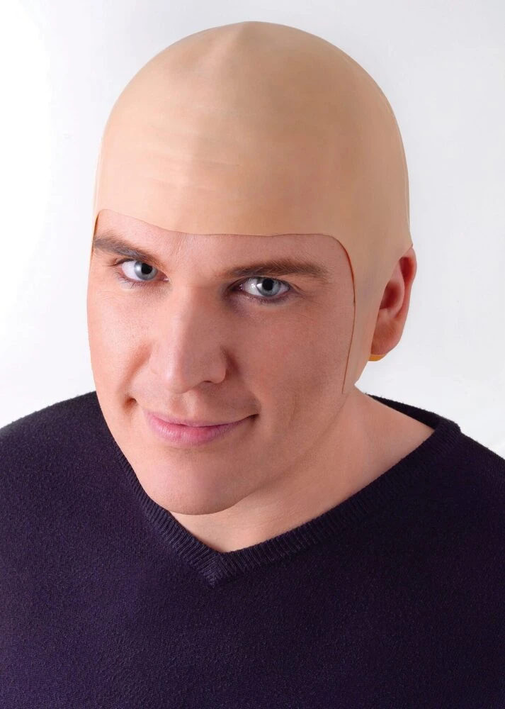 Bald Head Rubber Realistic 1 Bald Head Rubber Realistic