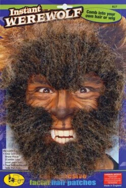 Instant Werewolf Facial Hair Kit